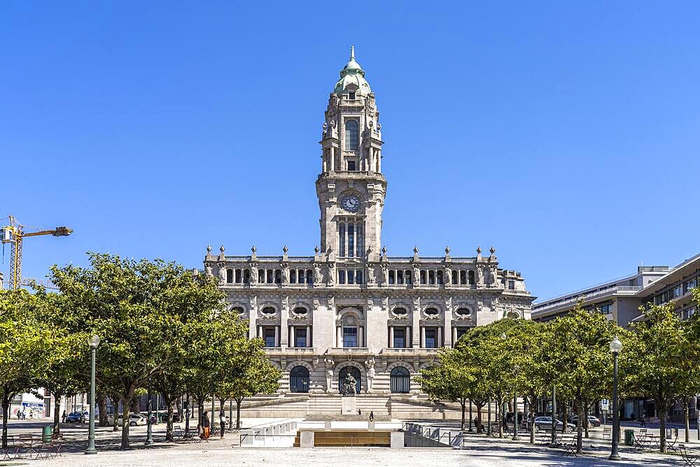 The Pacos de Concelho City Hall in Porto, Portugal, Europe