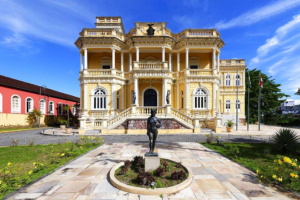 Cultural center Rio Negro Palace, Former seat of government, Manaus, Amazonia State, Brazil, South America