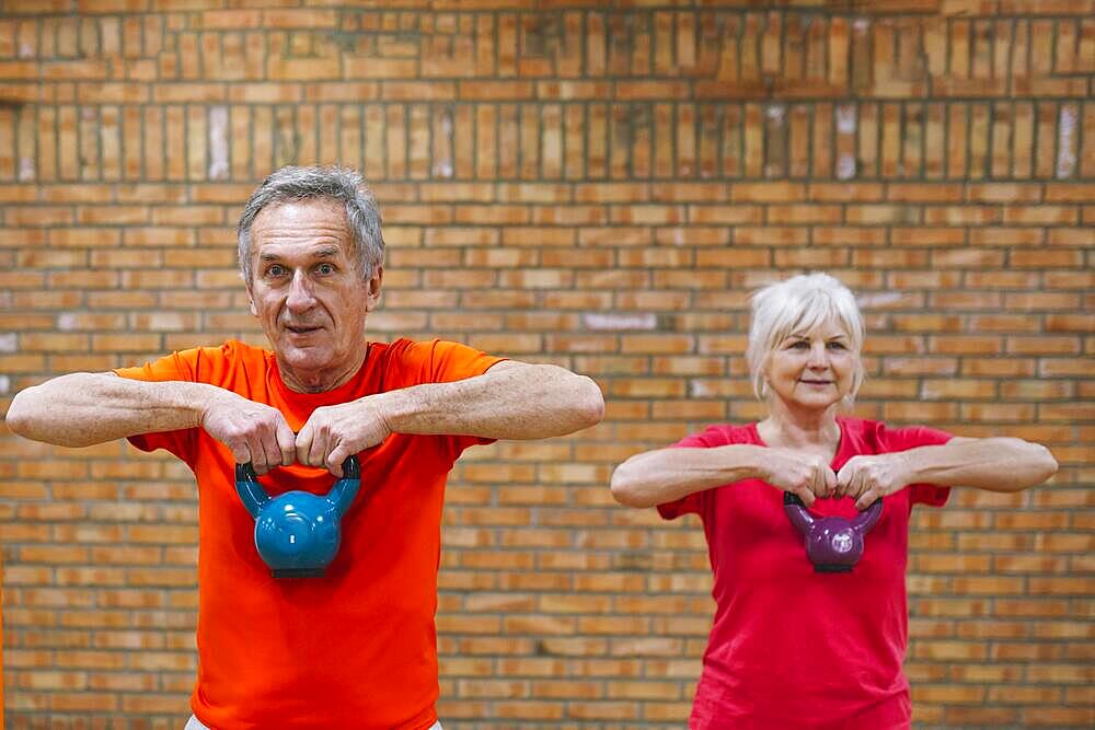 Fitness concept with grandparents