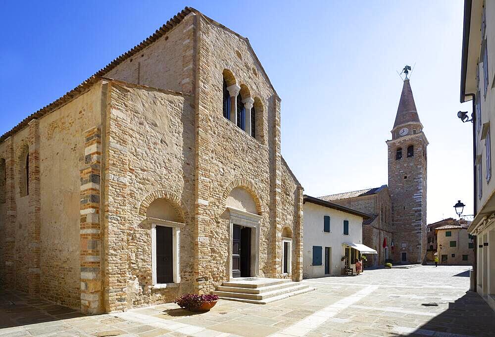 Basilica of Santa Maria Delle Grazie and Basilica of Sant Eufemia, Grado, Friuli Venezia Giulia, Italy, Europe