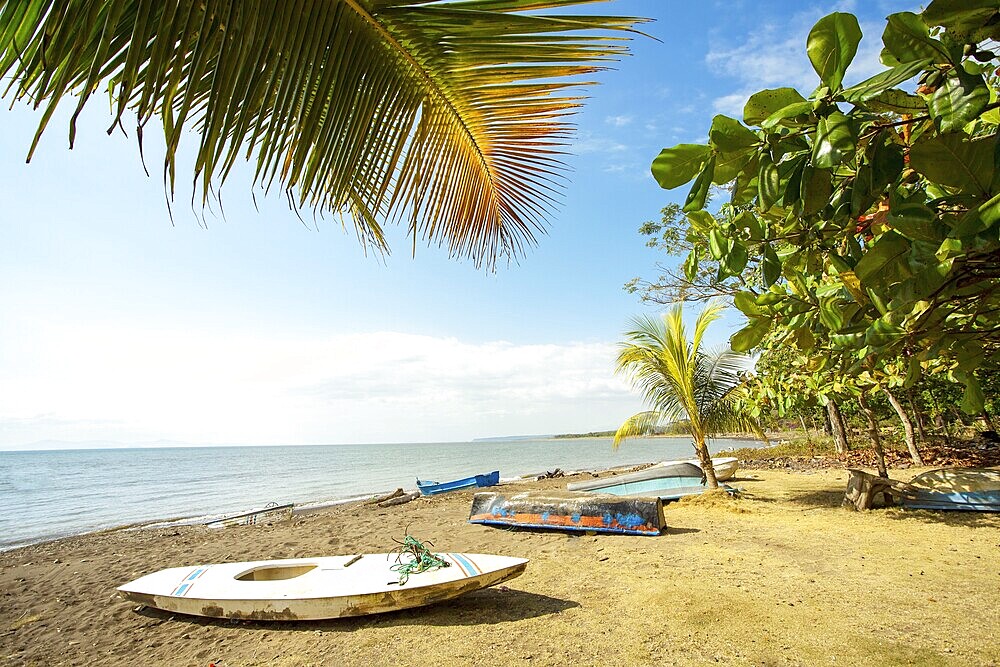 On the beach of Playa Tarcoles Costa Rica