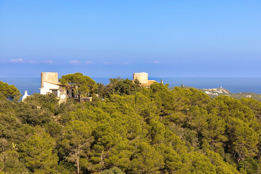 View from the medieval fortress of Capdepera, Majorca