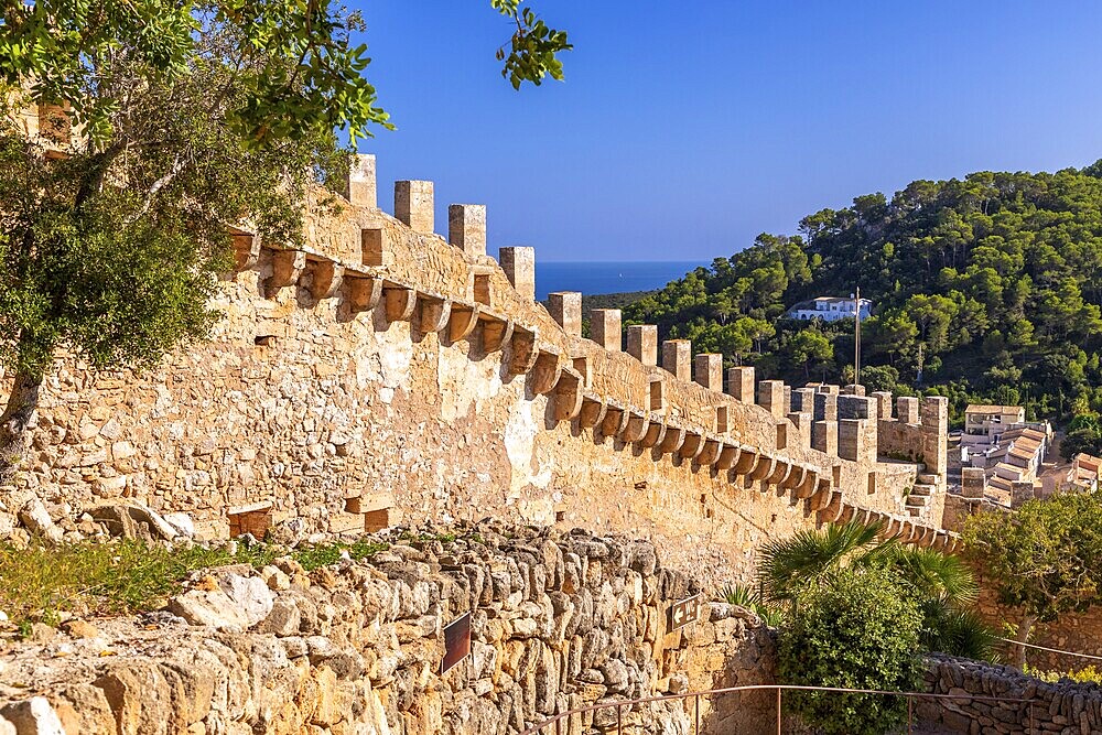 Medieval fortress of Capdepera, Majorca