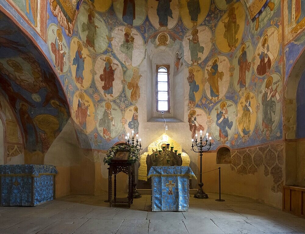 Transfiguration Cathedral built in the 16th century in Suzdal. UNESCO World Heritage Site. A Golden Ring Travel Russia