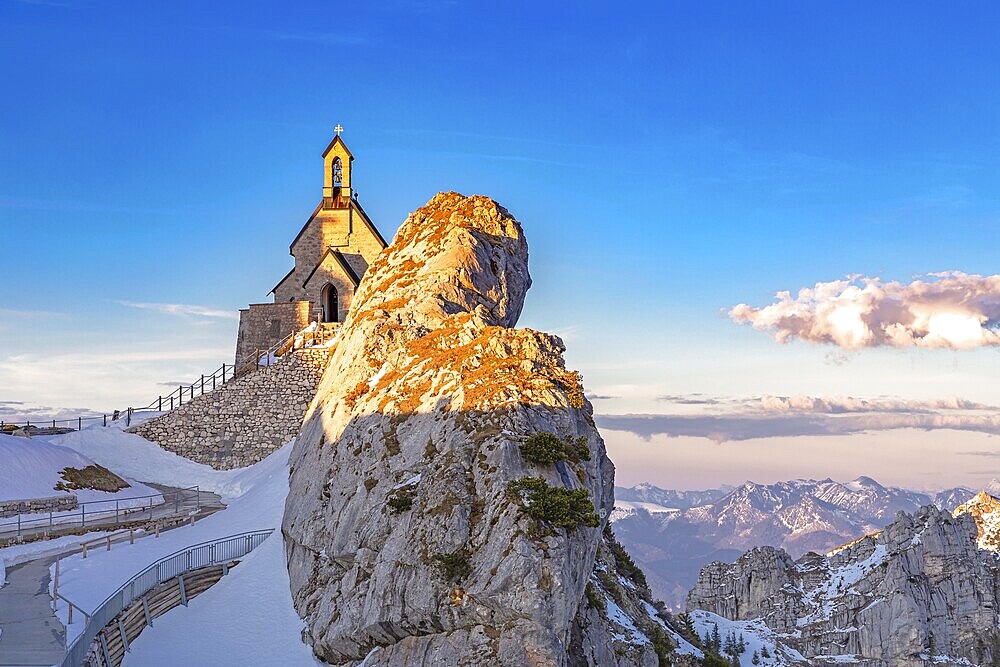 Small chapel on the summit of the Wendelstein