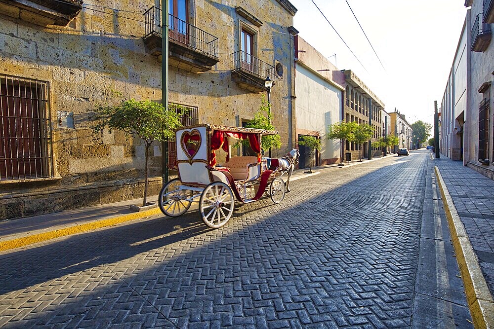 Guadalajara streets in historic center