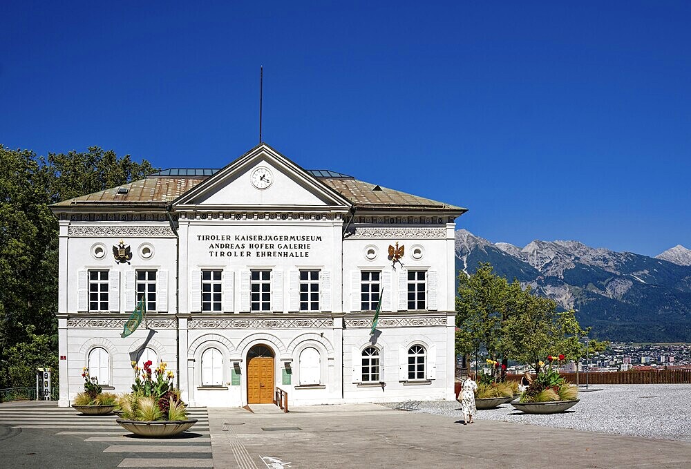 Kaiserjägermuseum, Andreas Hofer Gallery and Tyrolean Hall of Honour at the Tyrol Panorama, Bergisel, Innsbruck, Tyrol, Austria, Europe