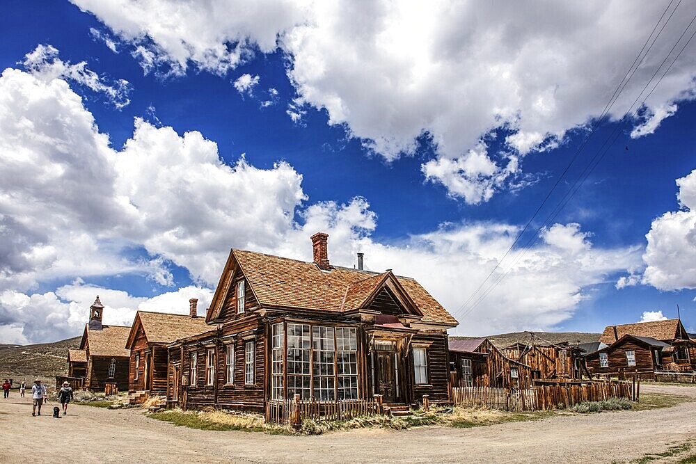 Gold rush ghost town, Bodie, California, USA, North America