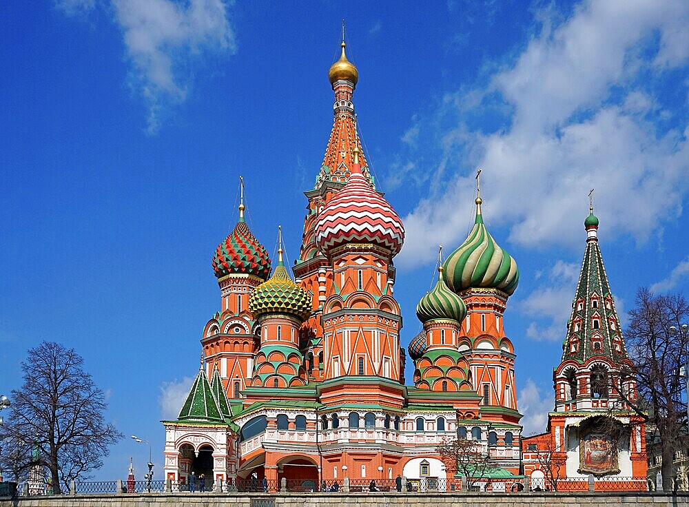 Saint Basil Cathedral, Red Square, Moscow, Russia, Europe
