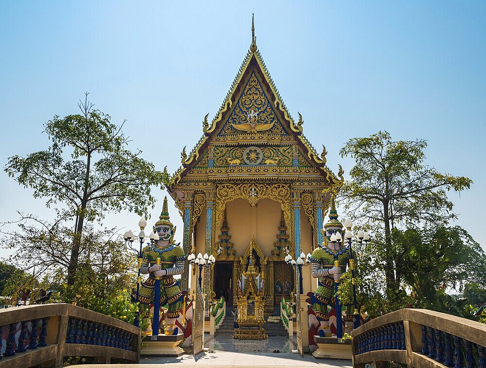 Wat Plai Laem Temple, Ban Bo Phut, Ko Samui, Thailand, Asia