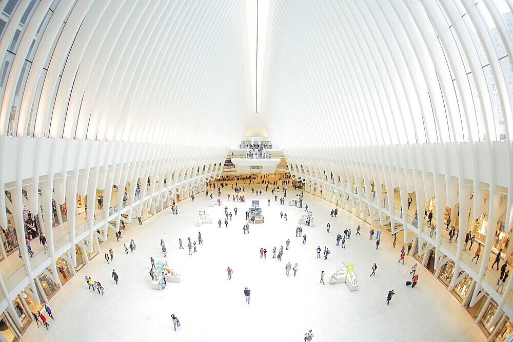 Westfield World Trade Center (Westfield World Trade Center). Shooting Location: New York, Manhattan
