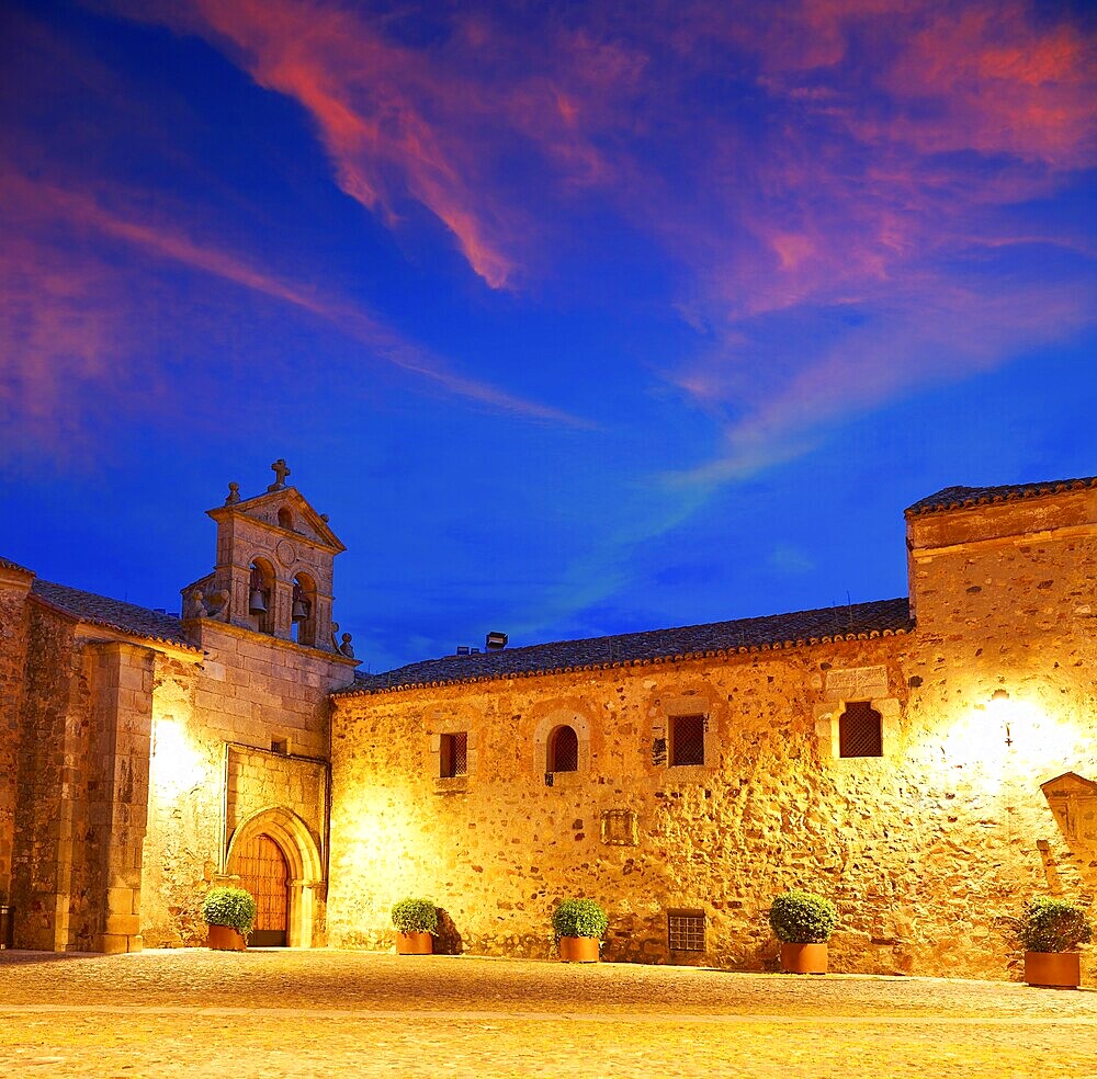 Caceres St Paul convent in Spain Extremadura Convento de San Pablo