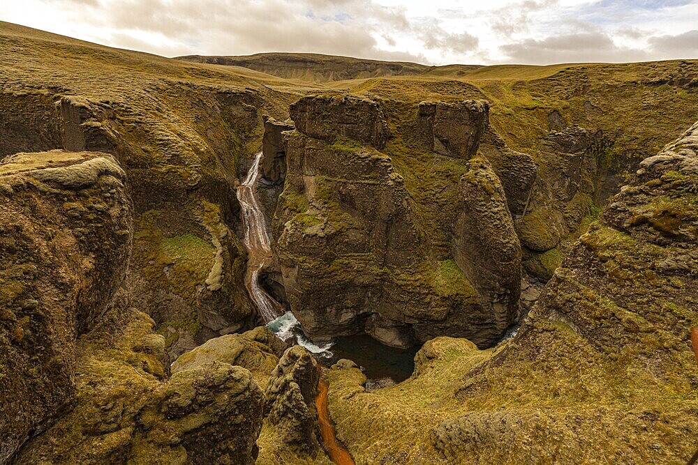 Fjaðrárgljúfur, Katla volcanic area, south coast, Iceland, Europe