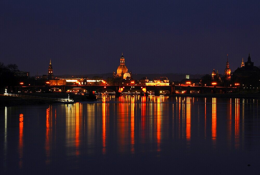 Dresden at night