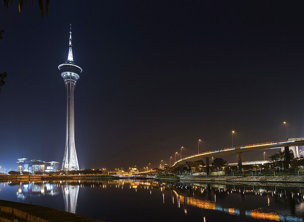 Macau tower landmark in macao macau china