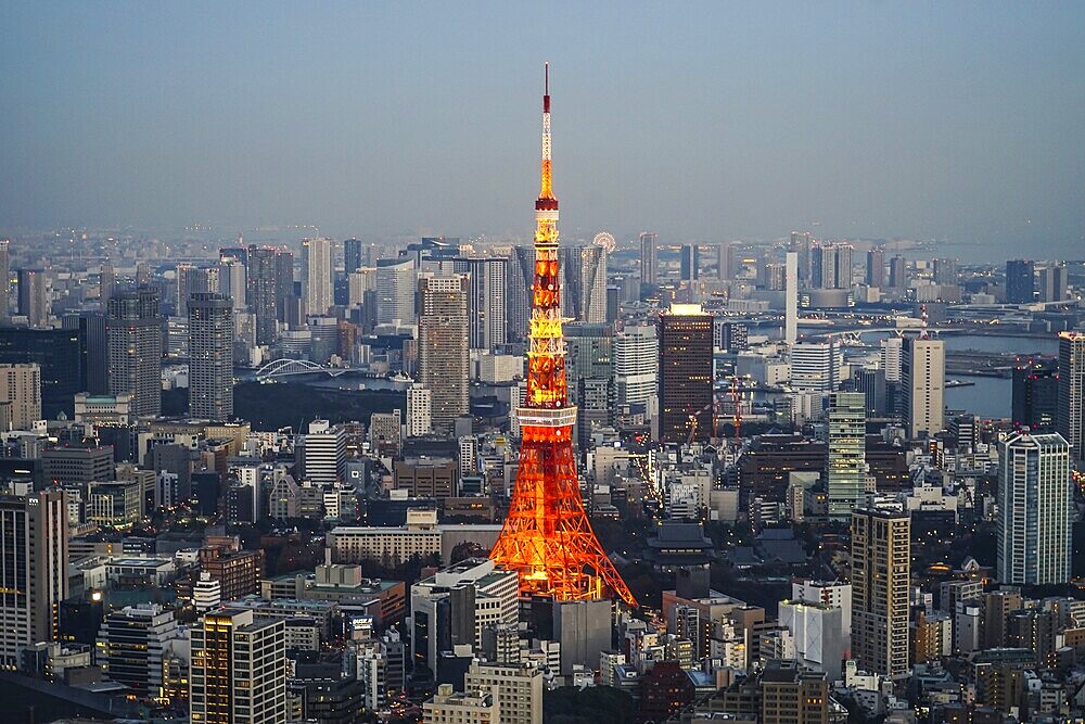 Tokyo Tower. Shooting Location: Tokyo metropolitan area