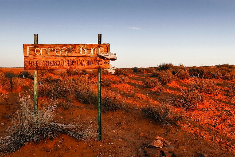 USA Arizona Forrest Gump Hill Point in sunrise