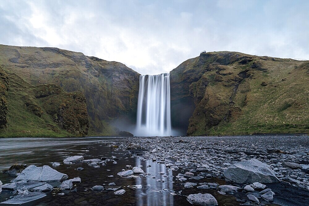 Skogafoss in all its splendour. Skogar, Rangarping, Golden Circle, Iceland