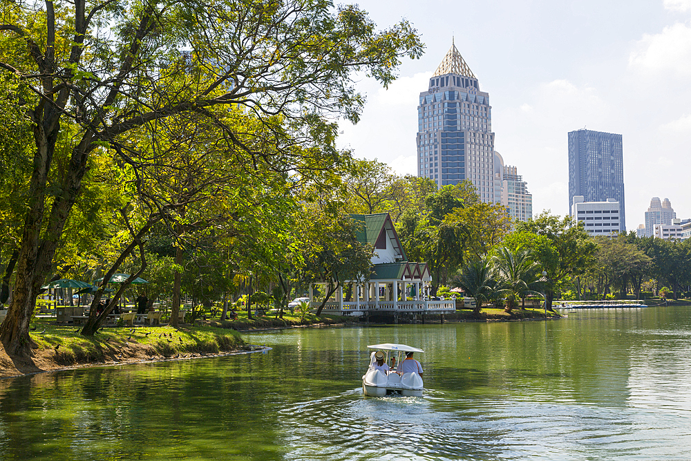 Lumphini Park, Ratchadamri Road, Bangkok, Thailand, Southeast Asia, Asia
