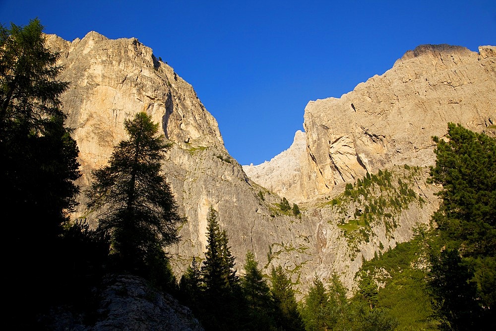 Sella Pass, Trento and Bolzano Provinces, Italian Dolomites, Italy, Europe