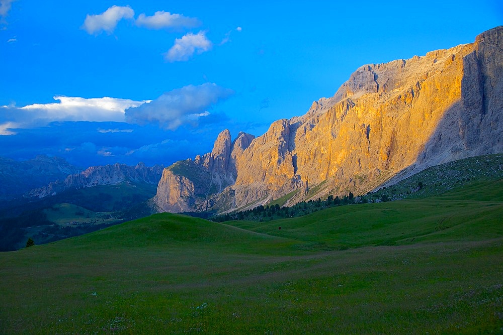 Sella Pass, Trento and Bolzano Provinces, Italian Dolomites, Italy, Europe