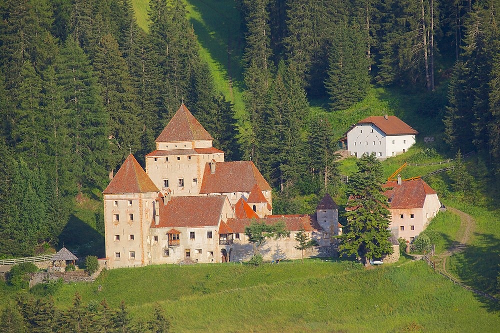 Gardena Castle, St. Cristina, Gardena Valley, Bolzano Province, Trentino-Alto Adige/South Tyrol, Italian Dolomites, Italy, Europe