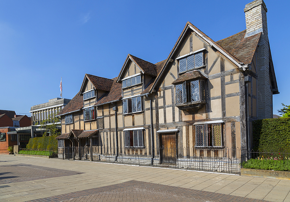 Shakespear's Birthplace on Henley Street, Stratford upon Avon, Warwickshire, England, United Kingdom, Europe