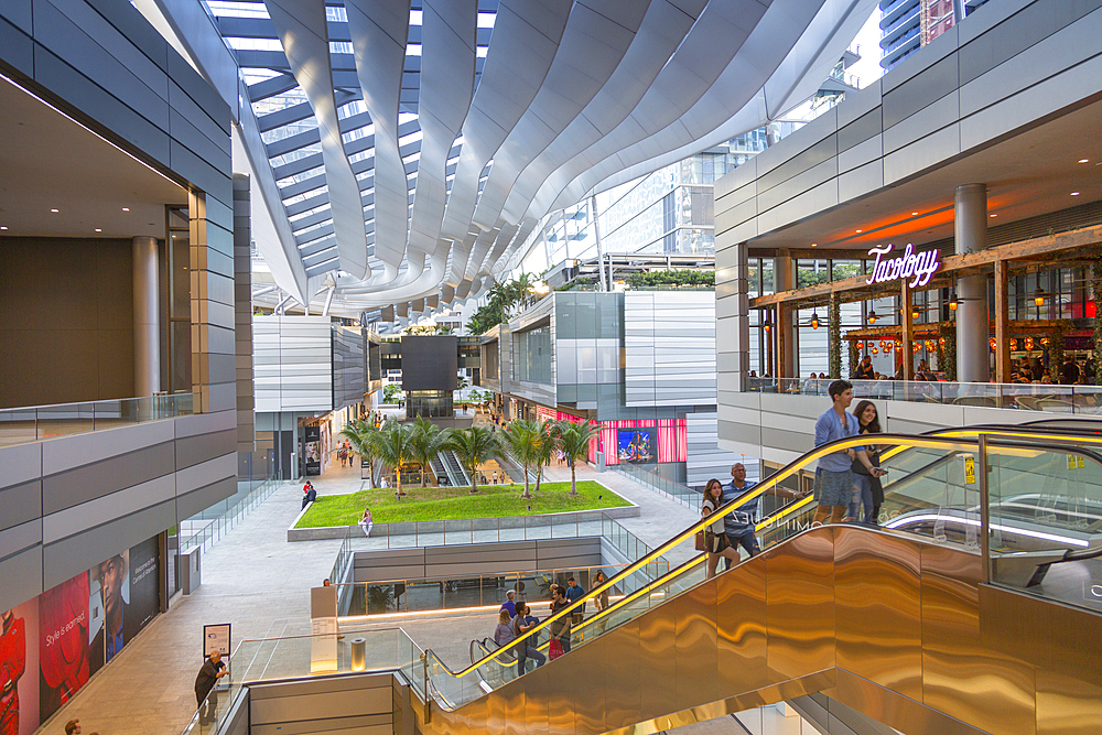 Interior of Brickell City Centre shopping mall in Downtown Miami, Miami, Florida, United States of America, North America