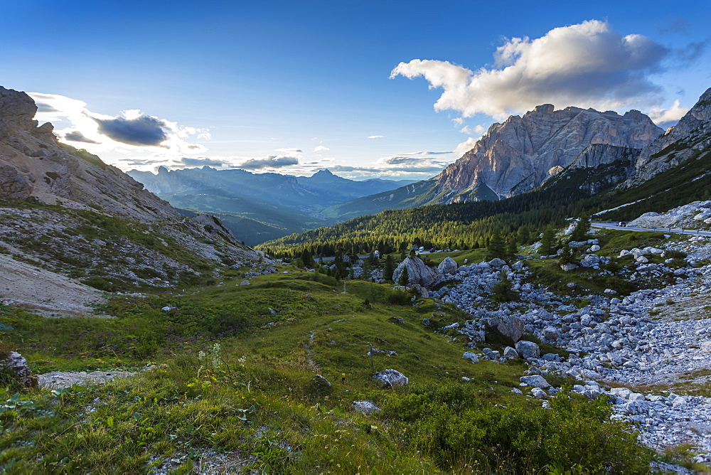 Valparola PassPasso di Valparola, Livinallongo del Col di Lana, Province of Belluno, Dolomites, Italy, Europe