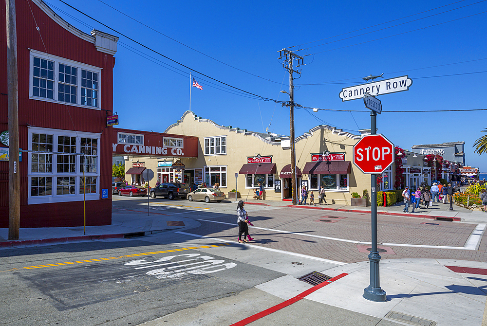 Cannery Row, Monterey Bay, Peninsula, Monterey, California, United States of America, North America