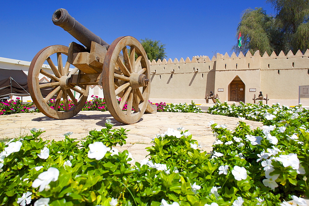 Sultan Bin Zayed Fort, now the Al-Ain Museum, Al Ain, Abu Dhabi, United Arab Emirates, Middle East