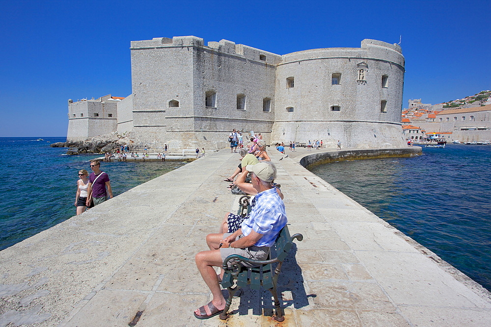 St. John's Fort, Dubrovnik, Dalmatia, Croatia, Europe