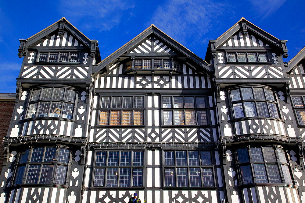 The Rows on Bridge Street, Chester, Cheshire, England, United Kingdom, Europe