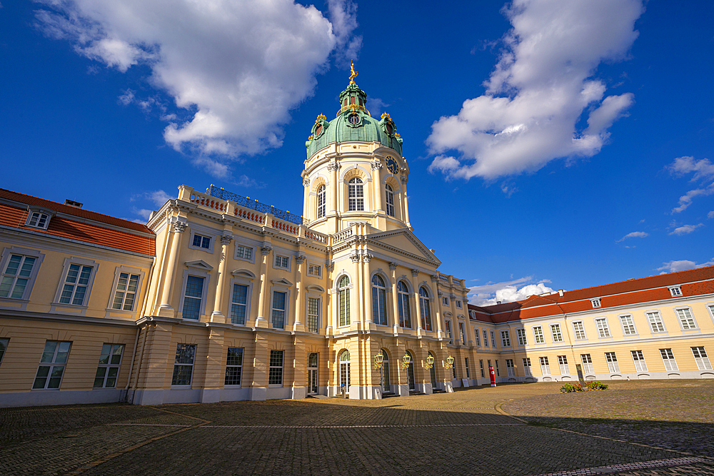 View of Charlottenburg Palace at Schloss Charlottenburg, Berlin, Germany, Europe