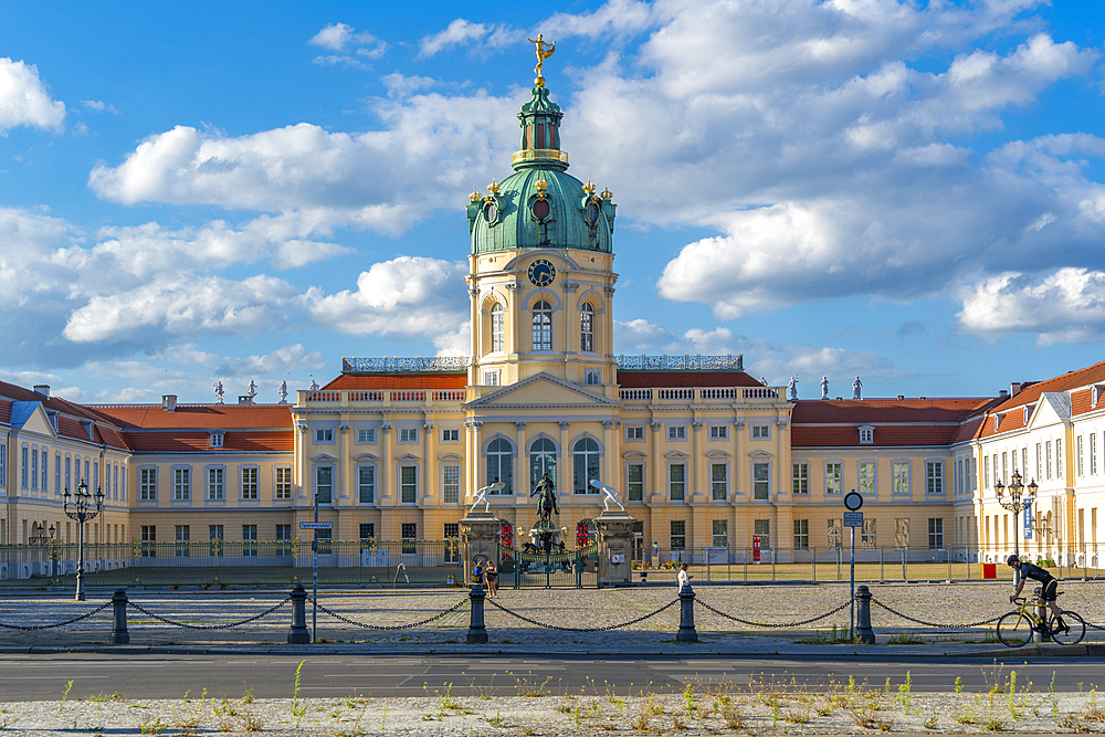 View of Charlottenburg Palace at Schloss Charlottenburg, Berlin, Germany, Europe