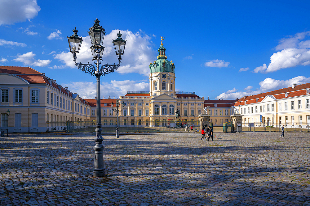 View of Charlottenburg Palace at Schloss Charlottenburg, Berlin, Germany, Europe