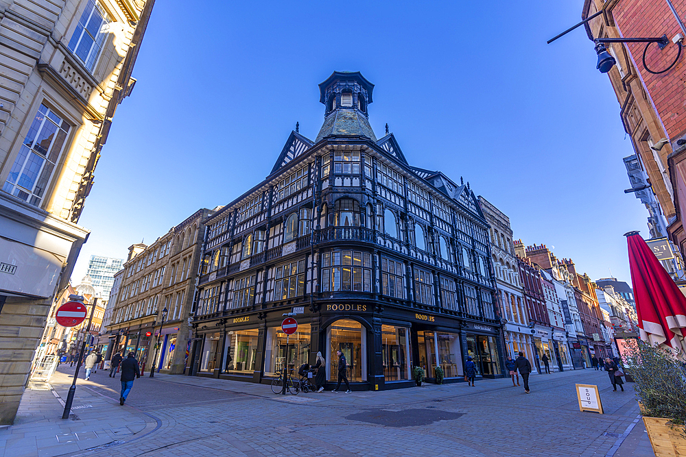 View of Victorian architecture, Manchester, Lancashire, England, United Kingdom, Europe