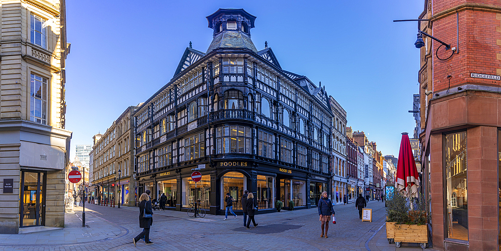 View of Victorian architecture, Manchester, Lancashire, England, United Kingdom, Europe