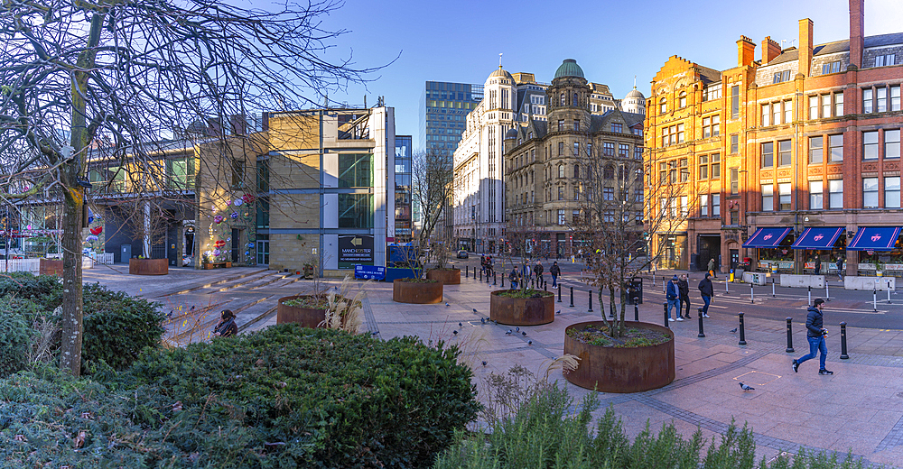 View of Great Northern Square, Manchester, Lancashire, England, United Kingdom, Europe