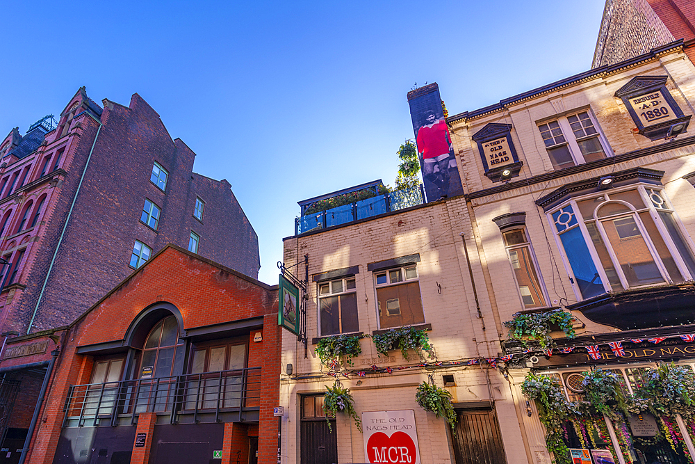 View of the Old Nags Head pub, Manchester, Lancashire, England, United Kingdom, Europe