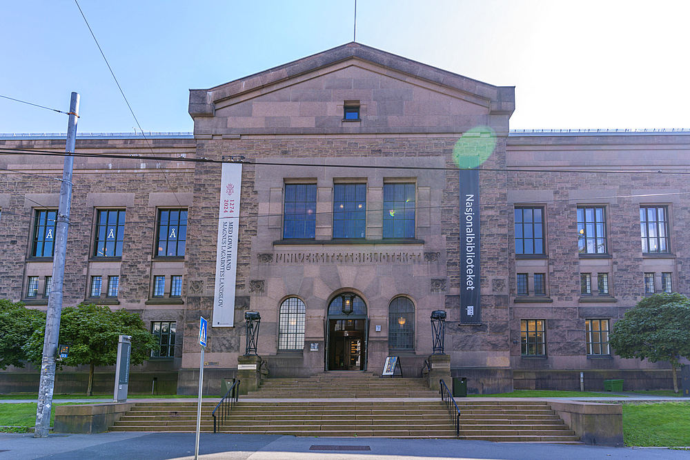 View of National Library of Norway, Aker Brygge, Oslo, Norway, Scandinavia, Europe