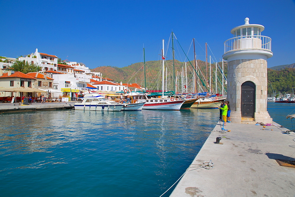 Harbour, Marmaris, Anatolia, Turkey, Asia Minor, Eurasia