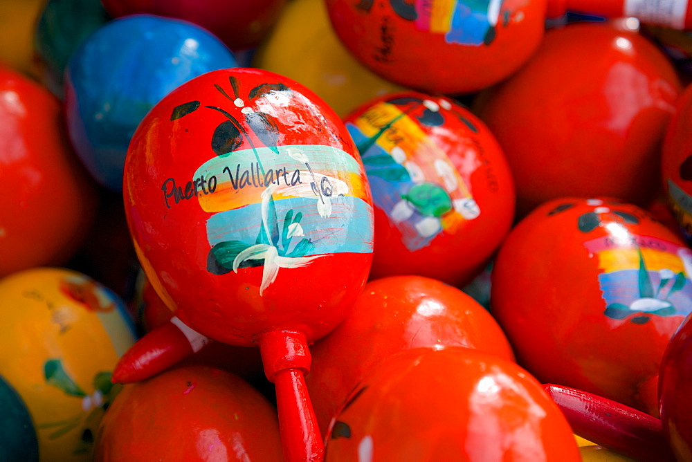 Souvenirs on Promenade, Downtown, Puerto Vallarta, Jalisco, Mexico, North America