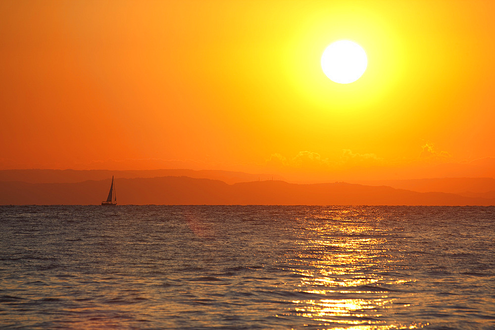 Sunrise, Argassi, Zante, Ionian Islands, Greek Islands, Greece, Europe