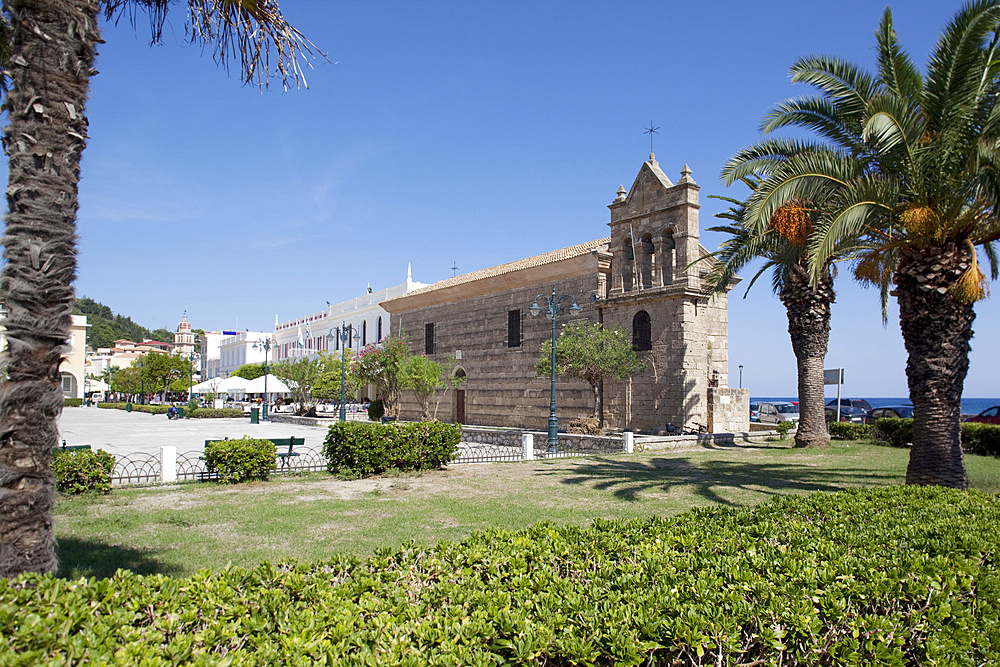 Venetian Church of Aghios Nicholas, Zakynthos Town, Zakynthos, Ionian Islands, Greek Islands, Greece, Europe