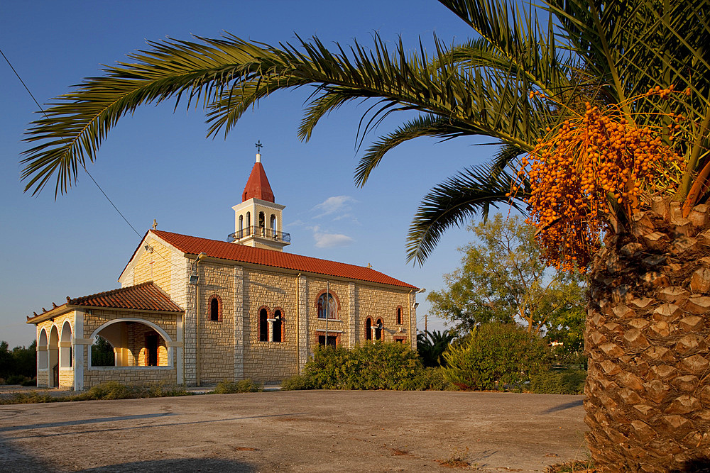 Church, Keri Peninsula, Zakynthos, Ionian Islands, Greek Islands, Greece, Europe