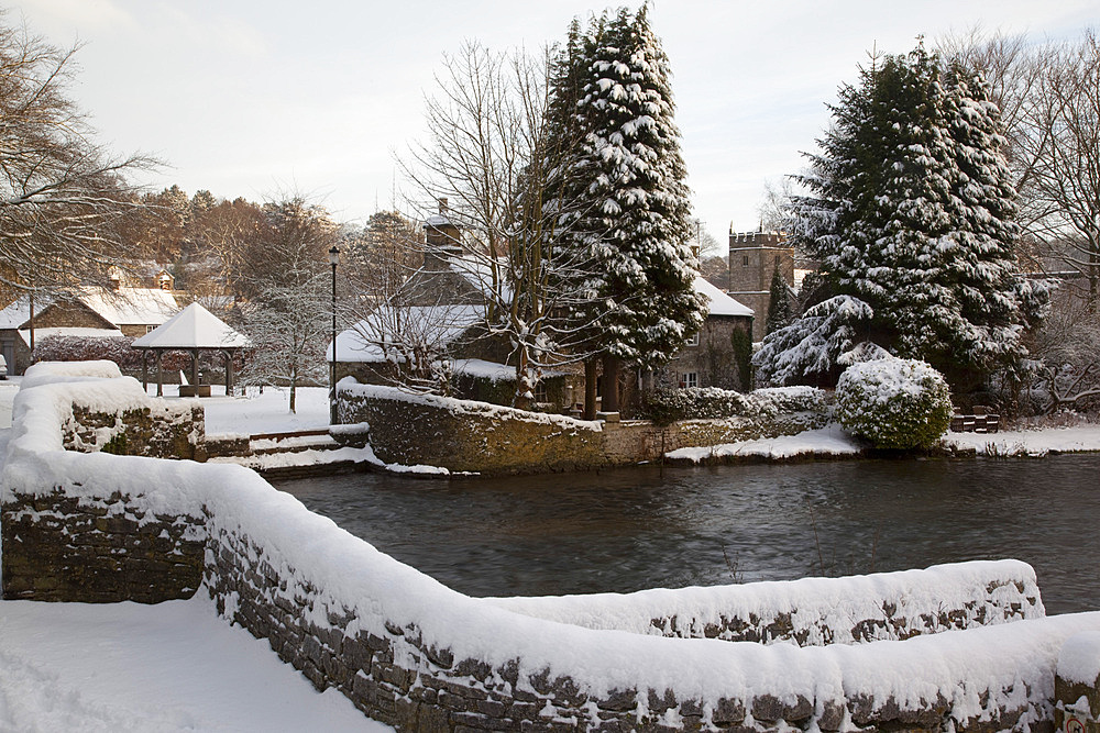 Sheepwash Bridge, Ashford in the Water, Derbyshire, England, United Kingdom, Europe