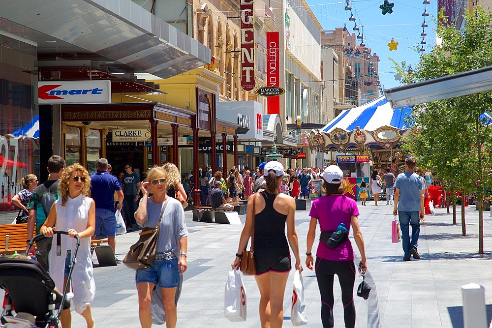 Rundle Mall, Adelaide, Australia, Oceania