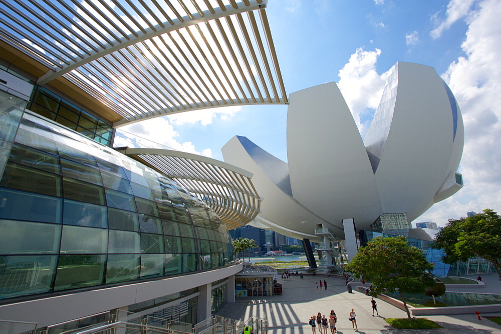 Marina Bay, Art Science Museum, Singapore, Southeast Asia