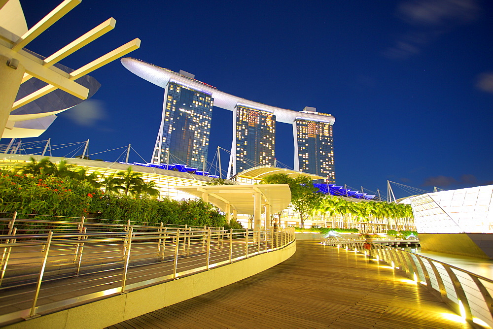 Marina Bay Sands Hotel, Singapore, Southeast Asia